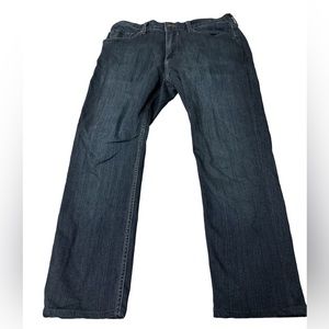 PAIGE Federal‎ Straight Jeans Dark Blue Sz 34x26 Excellent